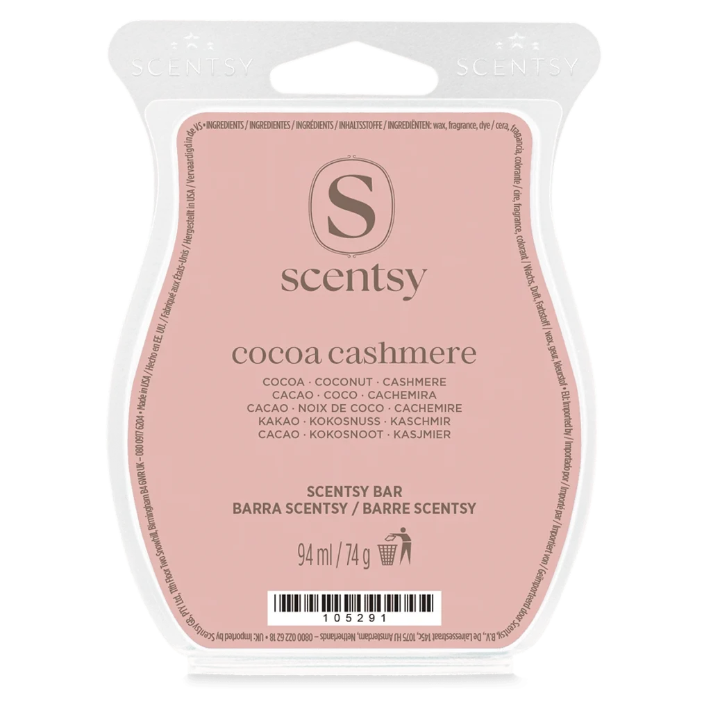 Barre Scentsy Cocoa Cashmere