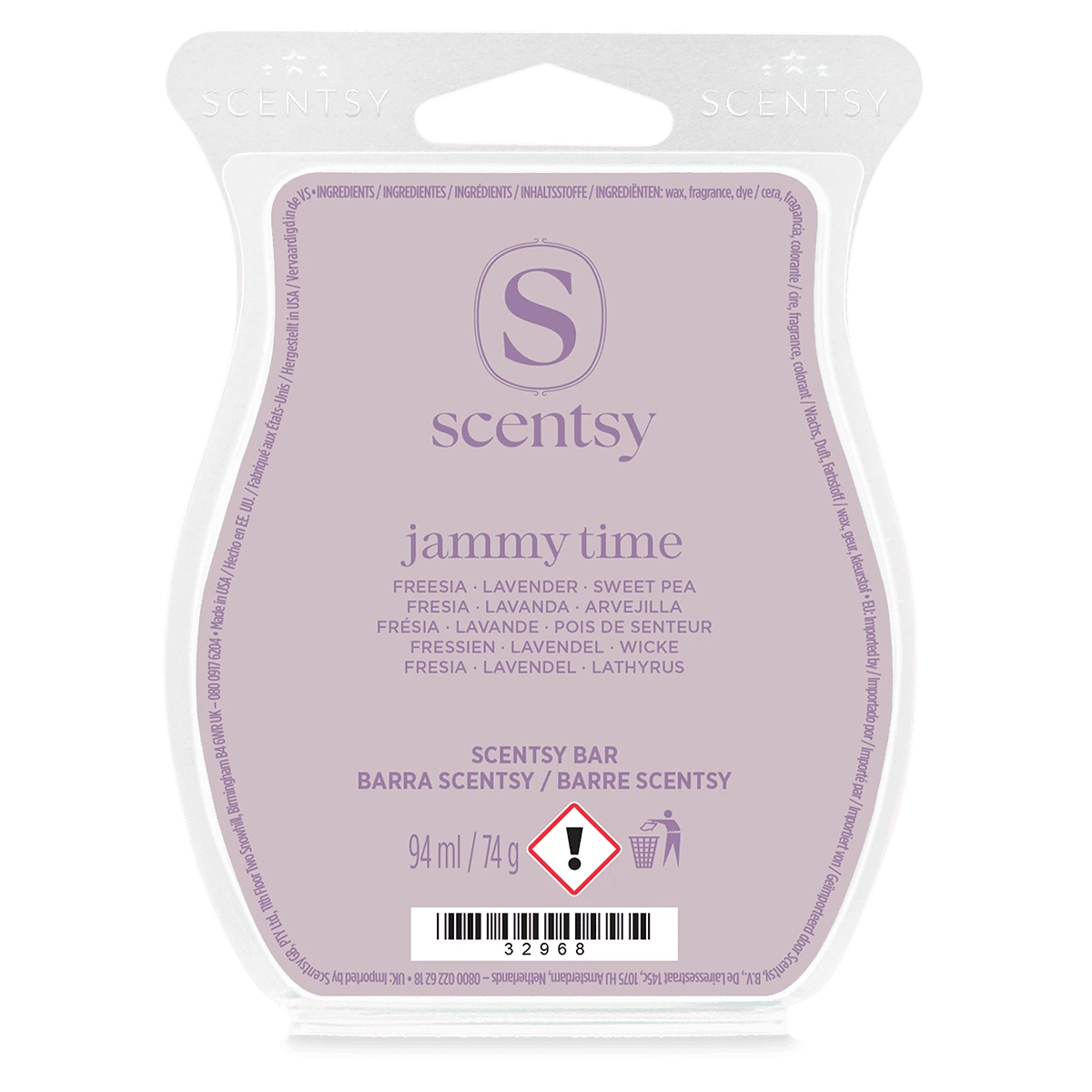 Barre Scentsy Jammy Time