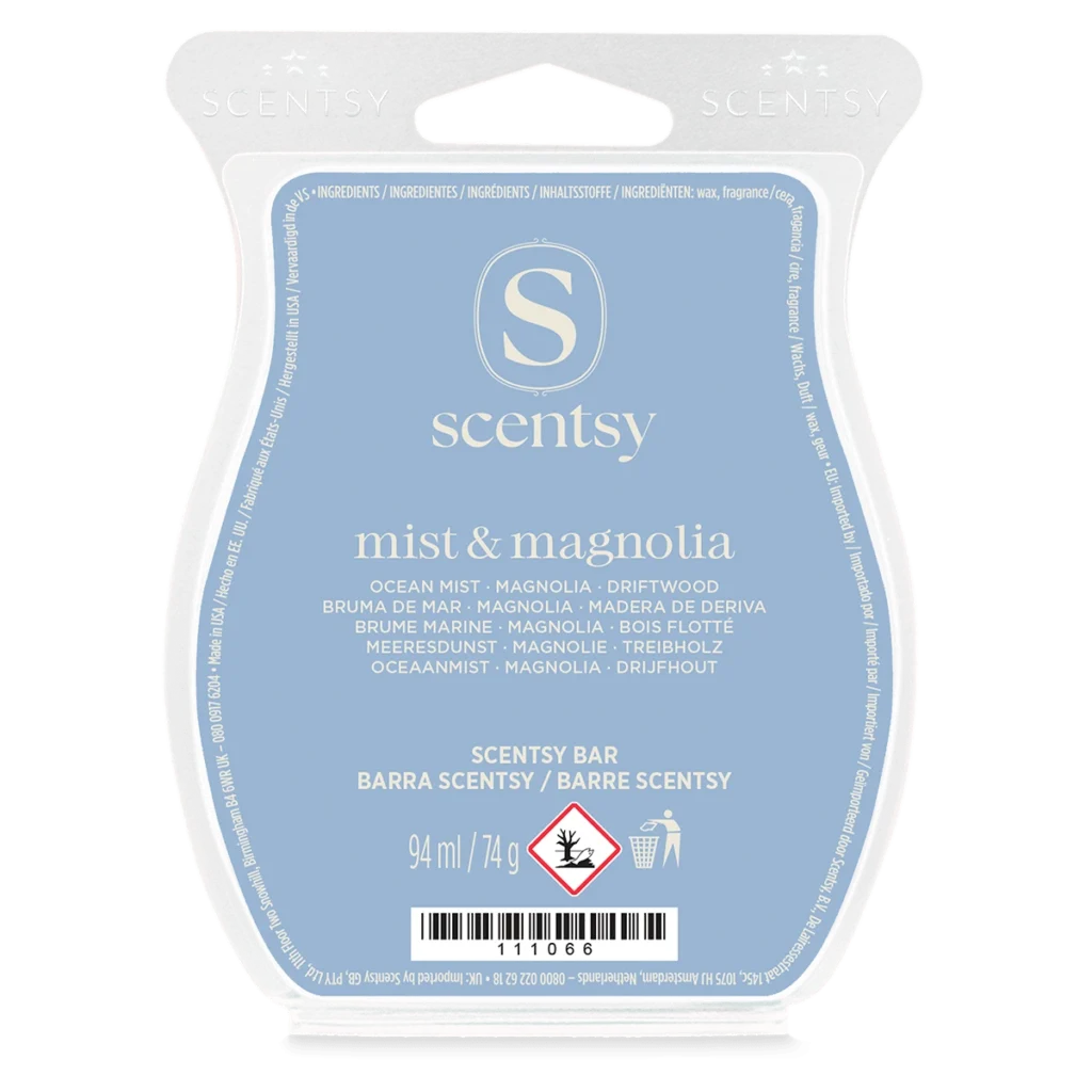 Barre Scentsy Mist & Magnolia