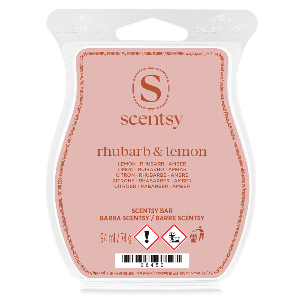 Barre Scentsy Rhubarb & Lemon