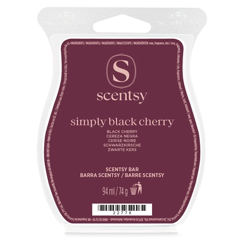Barre Scentsy Simply Black Cherry