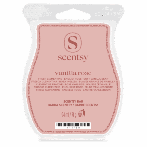 Barre de cire scentsy Vanilla Rose