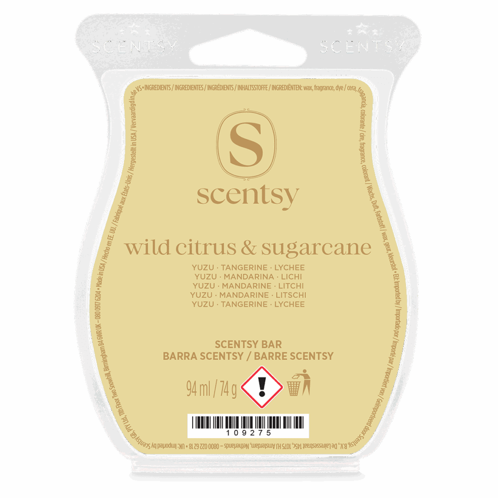 Barre Scentsy Wild Citrus & Sugarcane