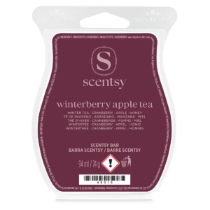 Barre de cire scentsy winter berry apple tea