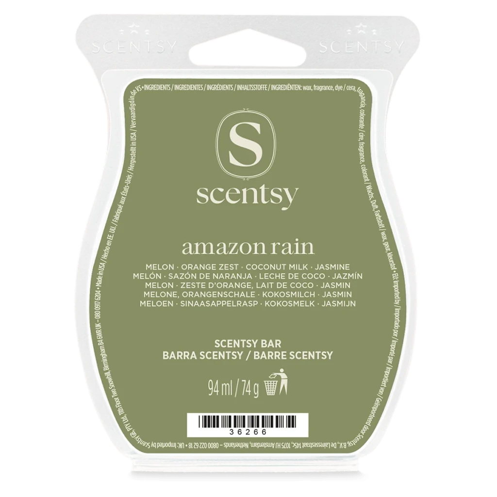 Barre Scentsy Amazon Rain