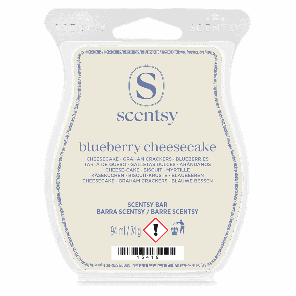 Barre Scentsy Blueberry Cheesecake