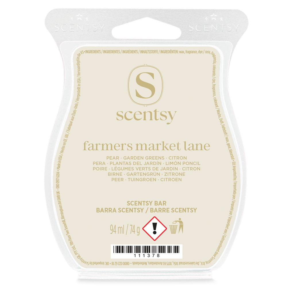 Barre Scentsy Farmers Market Lane
