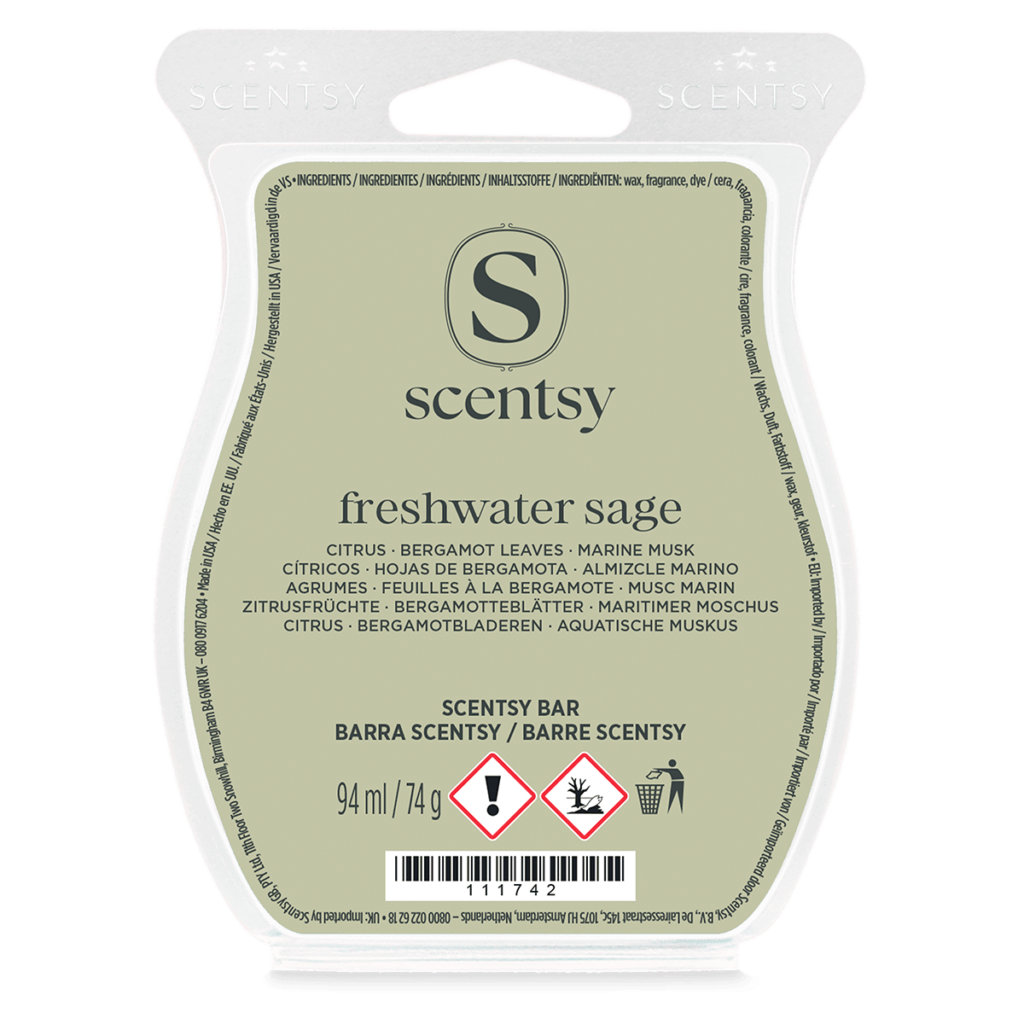 Barre Scentsy Freshwater Sage