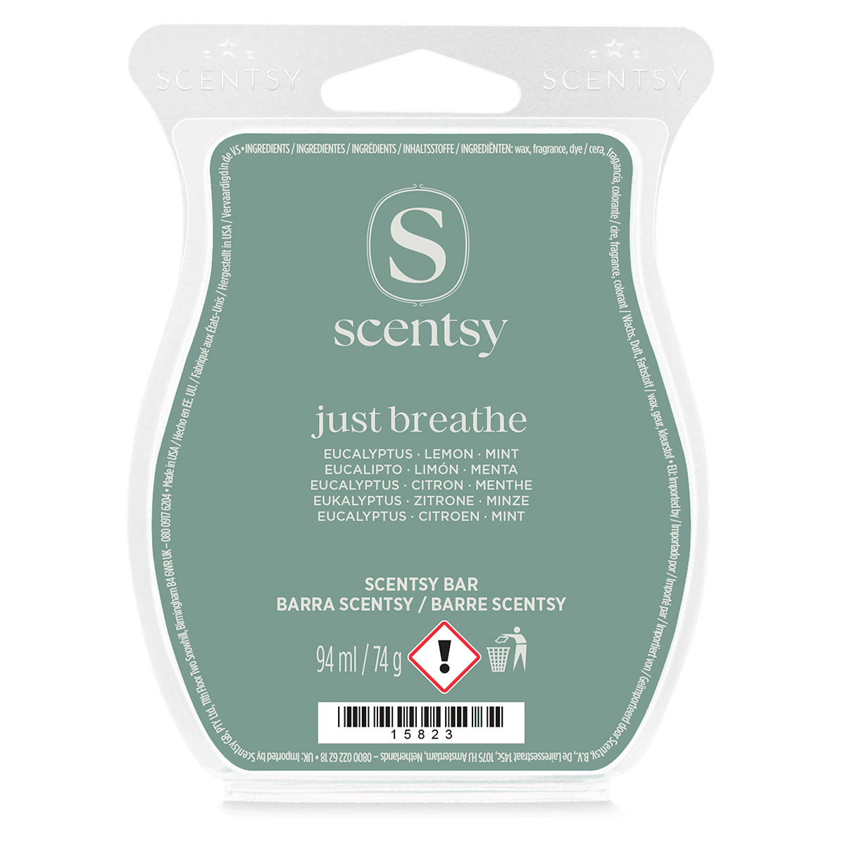 Barre Scentsy Just Breathe