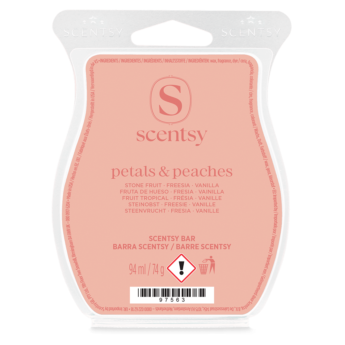 Barre Scentsy Petals & Peaches