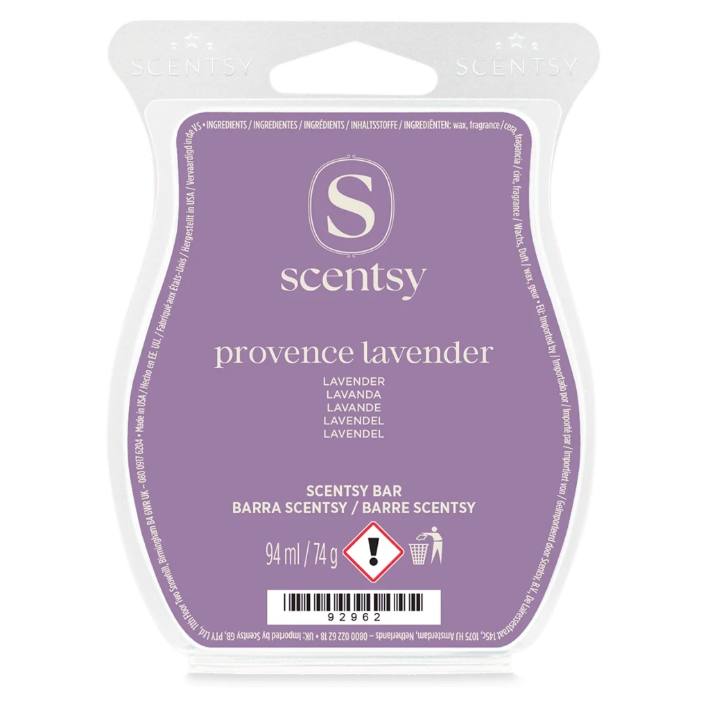 Barre Scentsy Provence Lavender