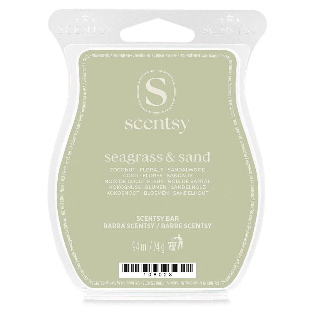 Barre Scentsy Seagrass & Sand