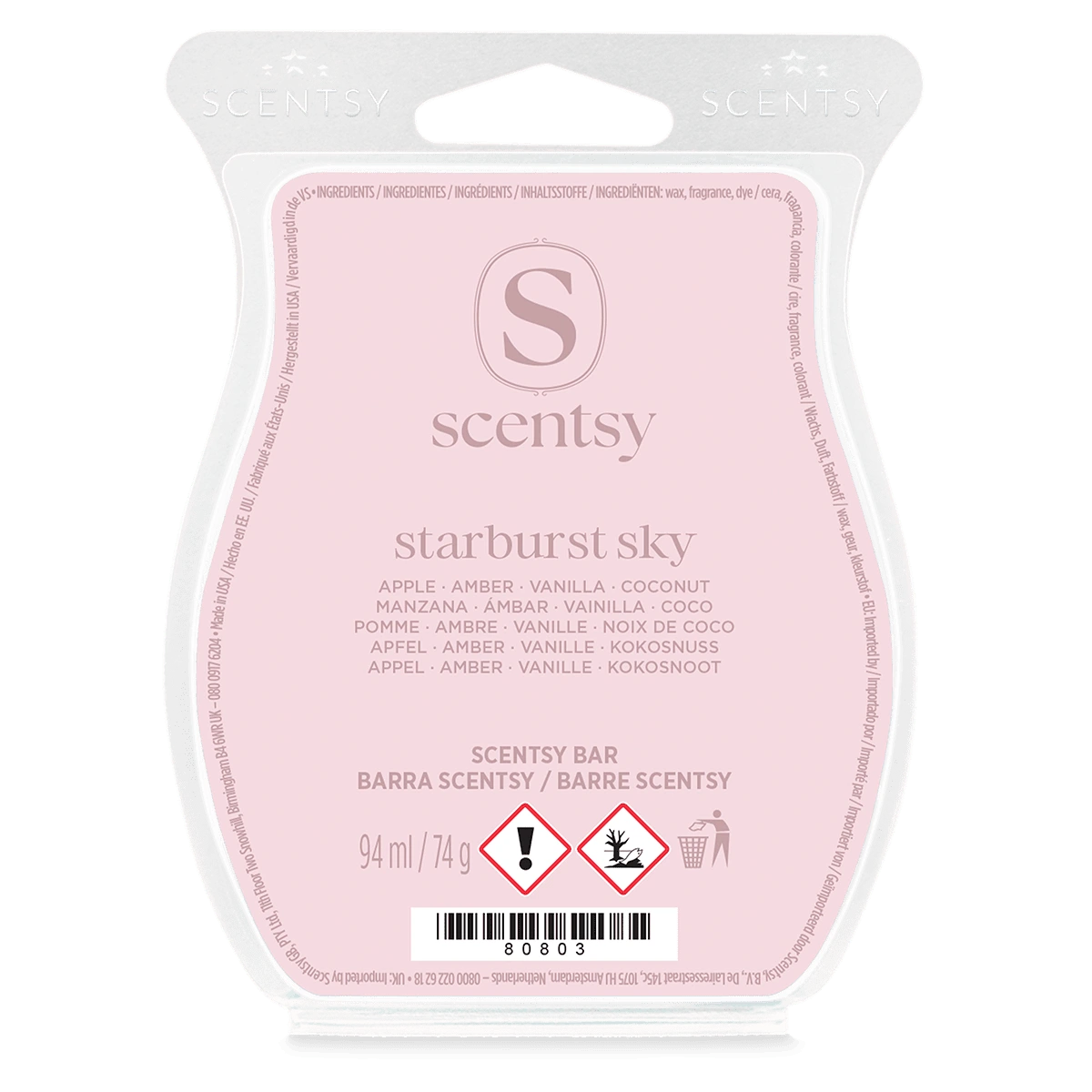 Barre Scentsy Starburst Sky