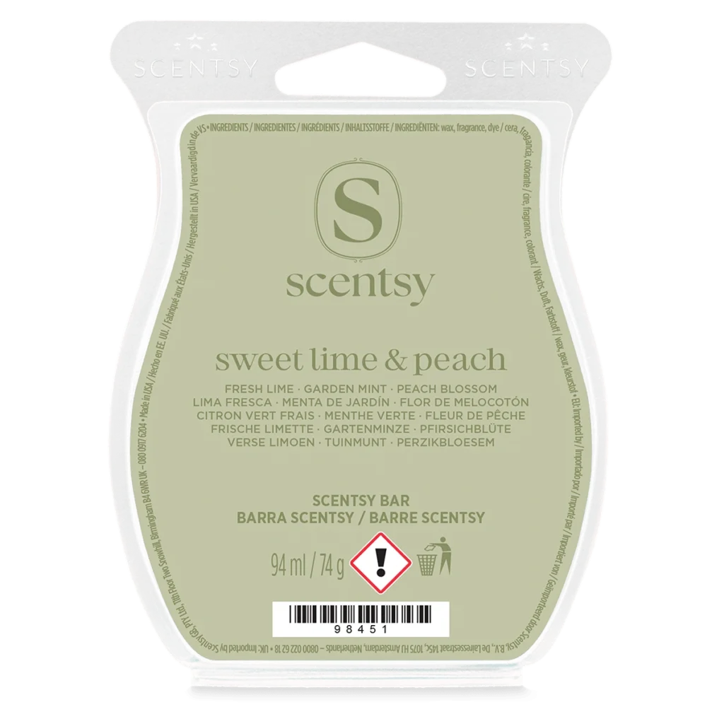 Barre Scentsy Sweet Lime & Peach