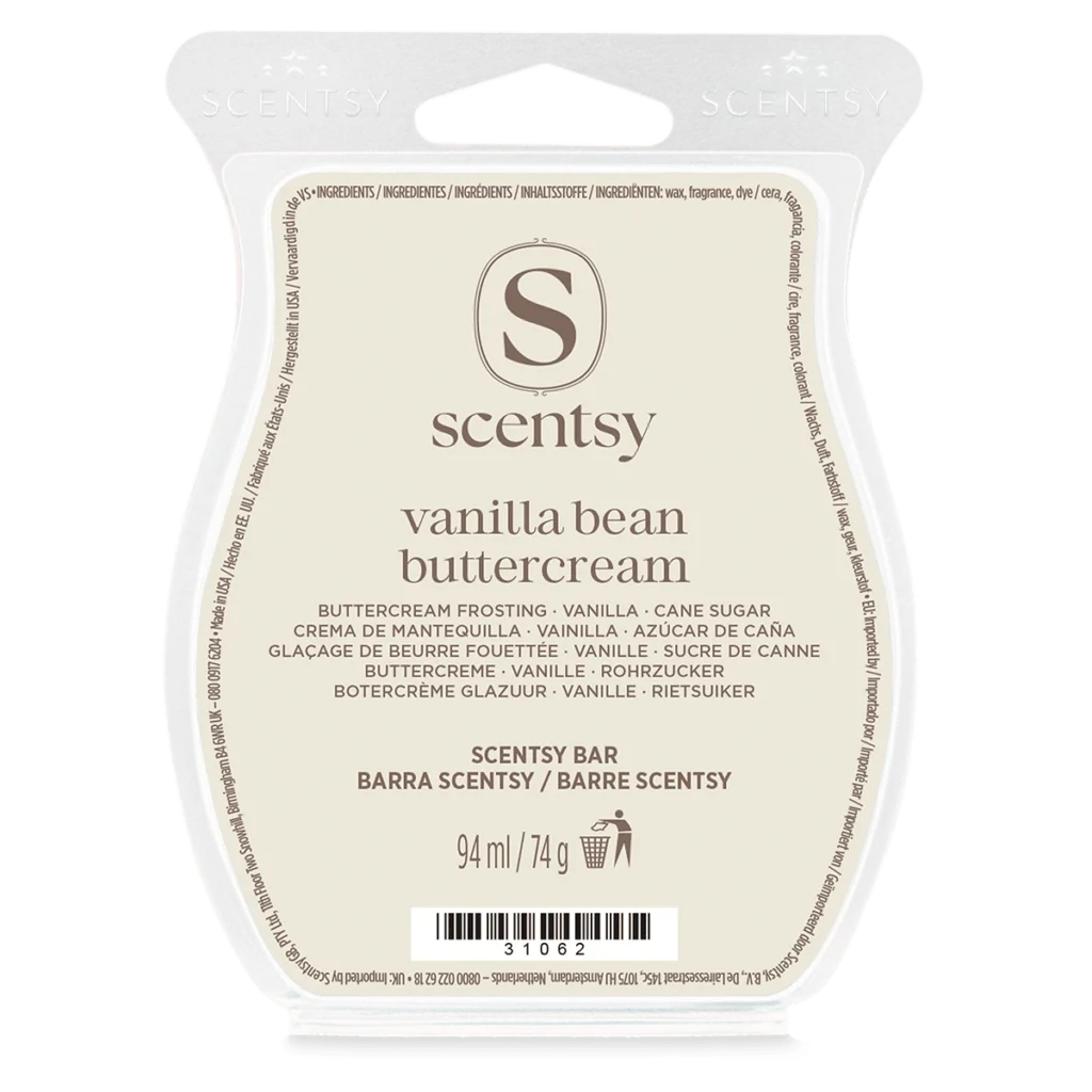 Barre Scentsy Vanilla Bean Buttercream