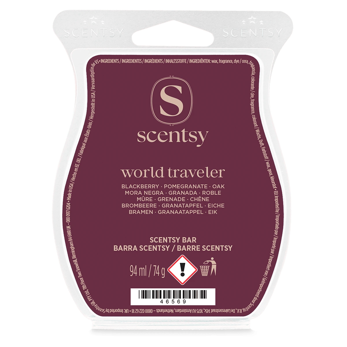 Barre Scentsy World Traveler
