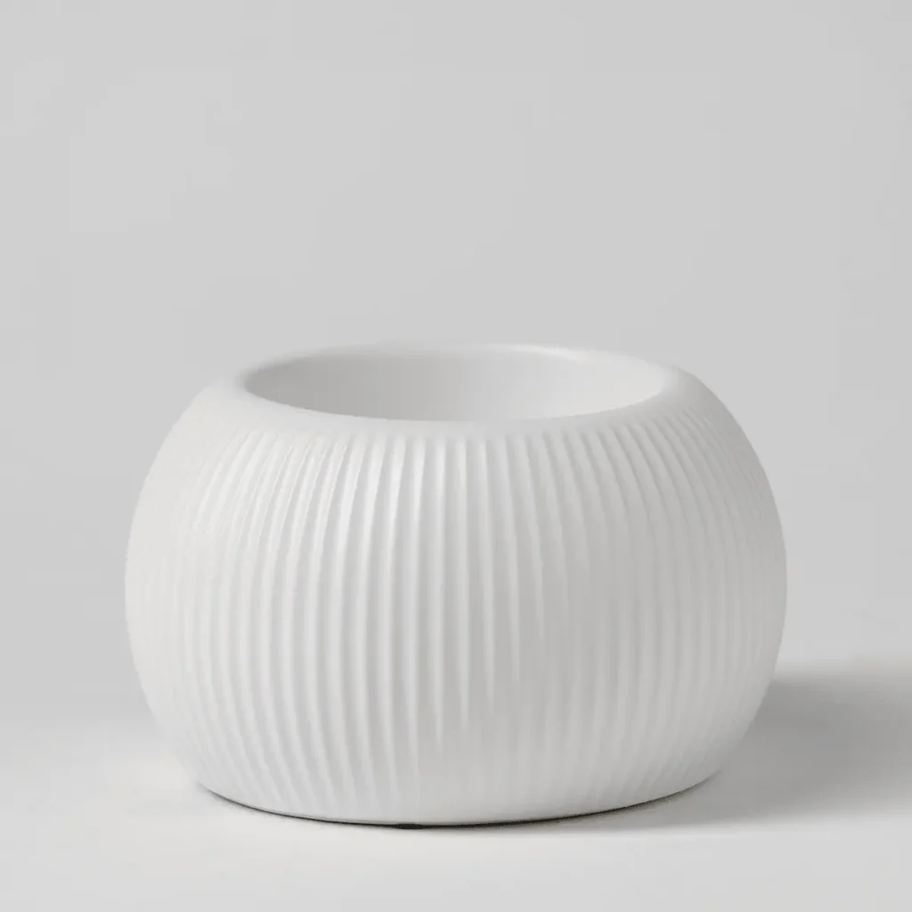 Réchaud Scentsy White Fluted