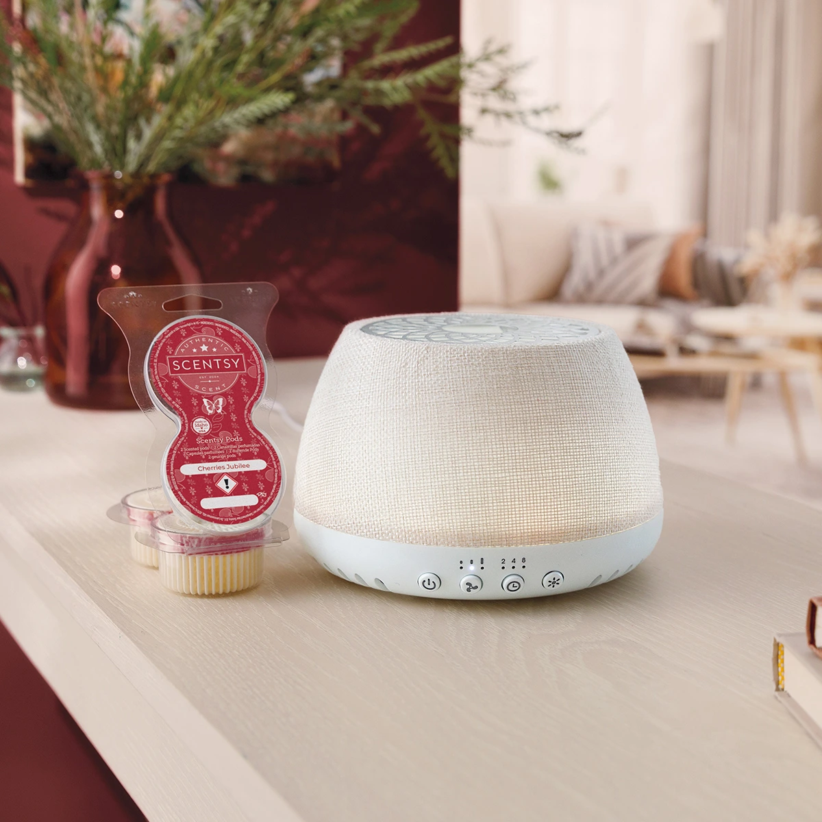 Scentsy Air Quad White Linen