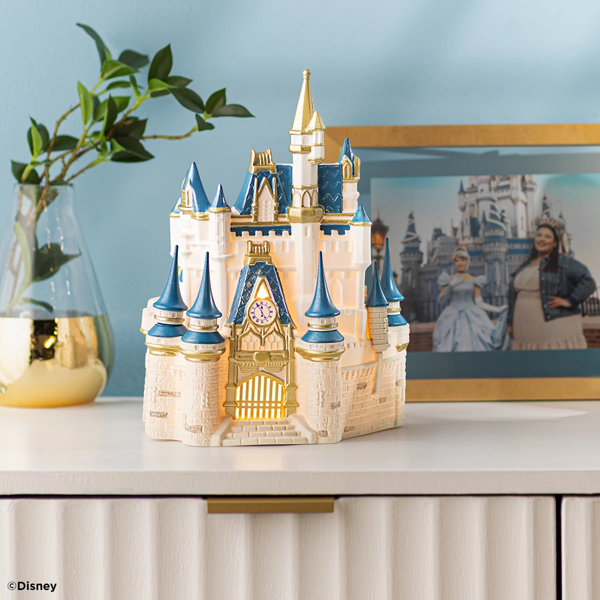 réchaud scentsy disney château cendrillon walt disney world