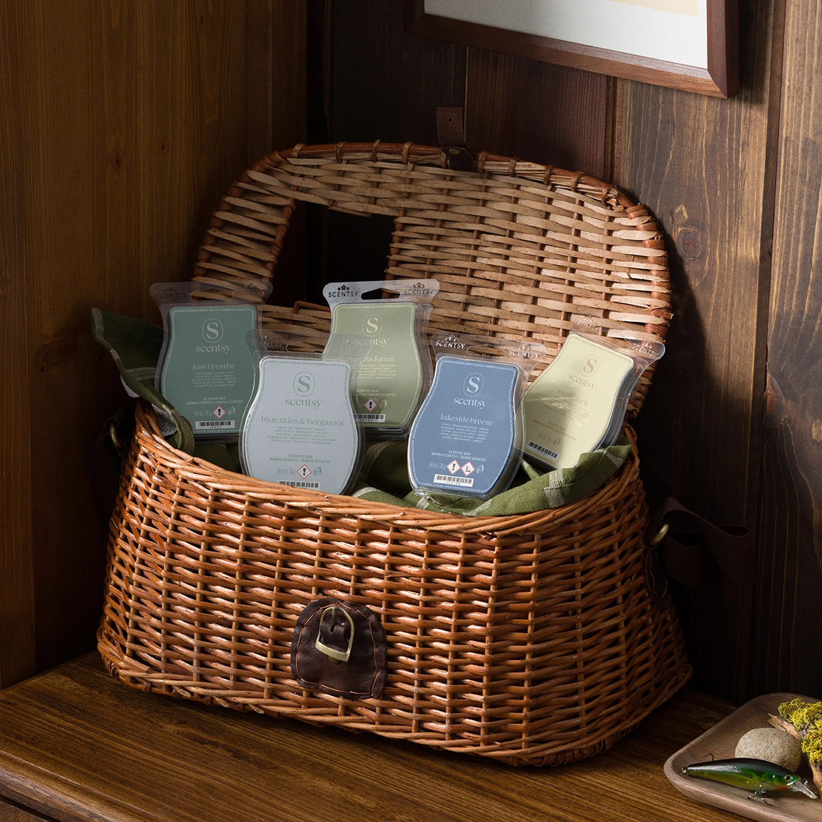 Pack de 5 barres de cire Scentsy Chalet Douillet