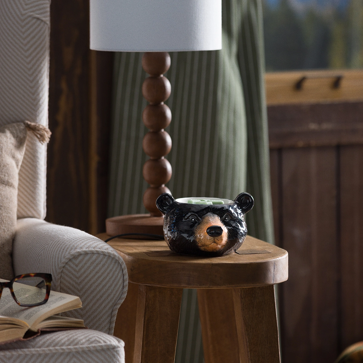 Réchaud Scentsy Blackwood Bear collection Chalet Douillet