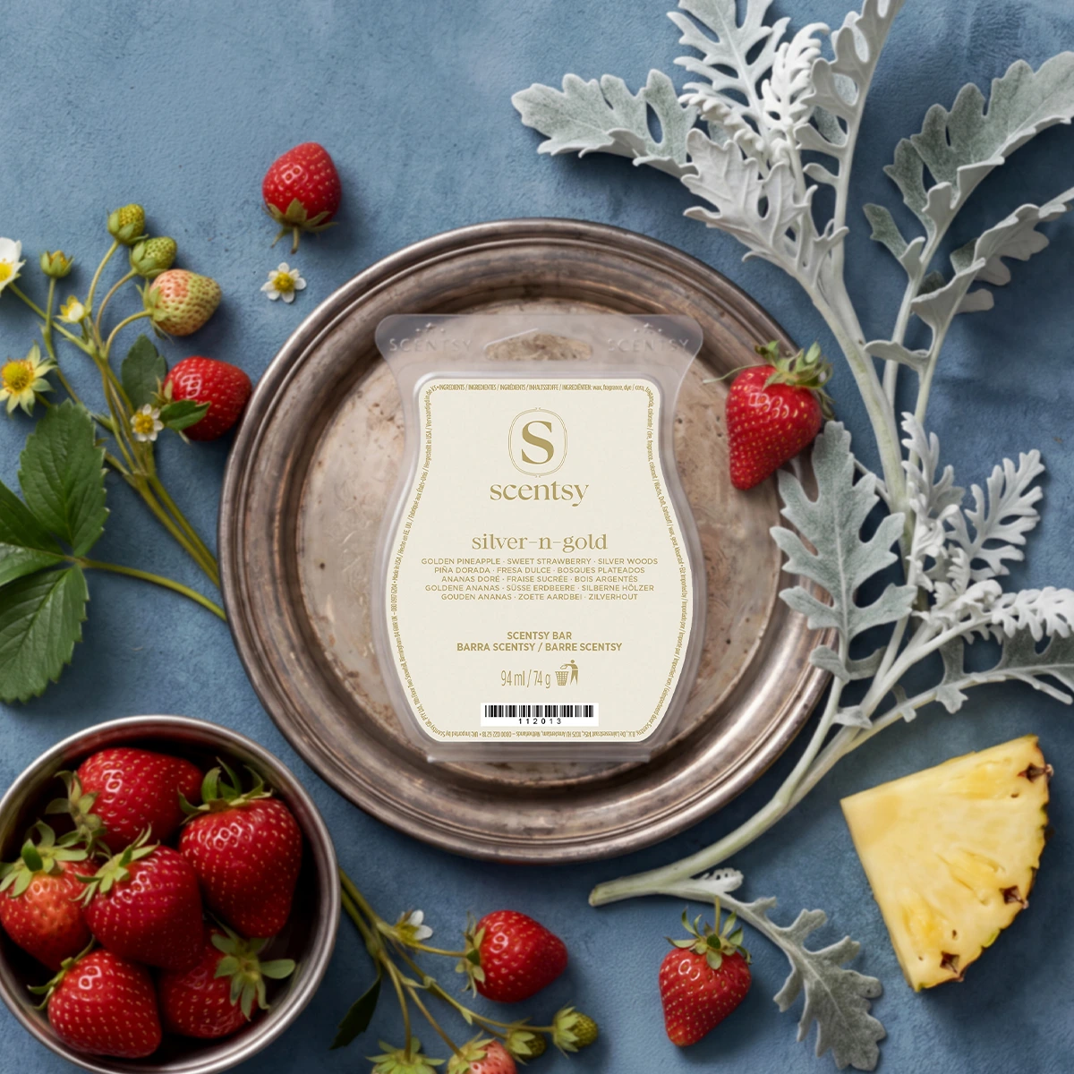 Barre de cire Scentsy Silver-N-Gold