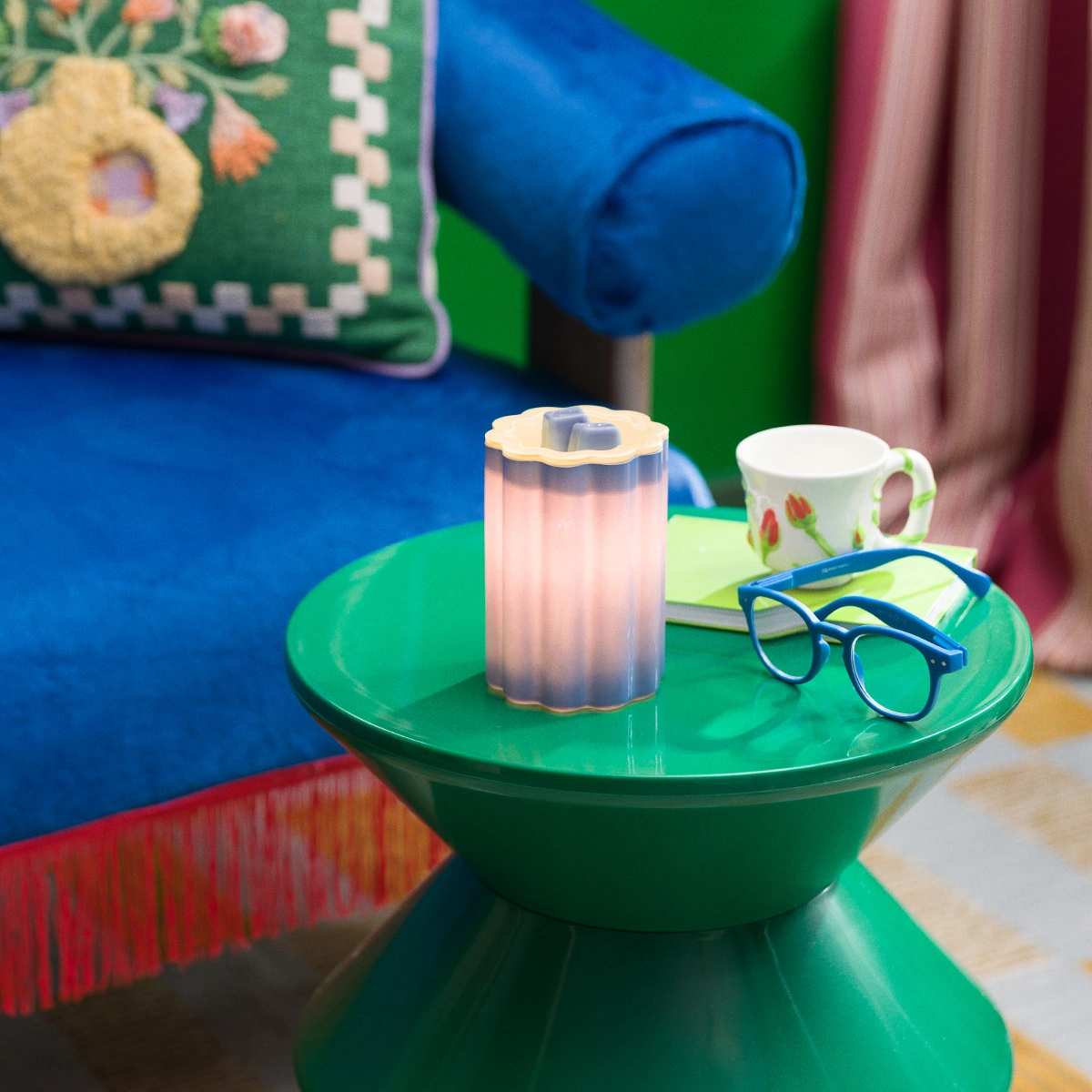 Réchaud Petal Scentsy – Blue – Image 2