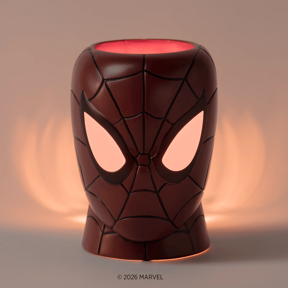 Réchaud Scentsy Amazing Spider-Man de la Collection Spider-Man de Marvel