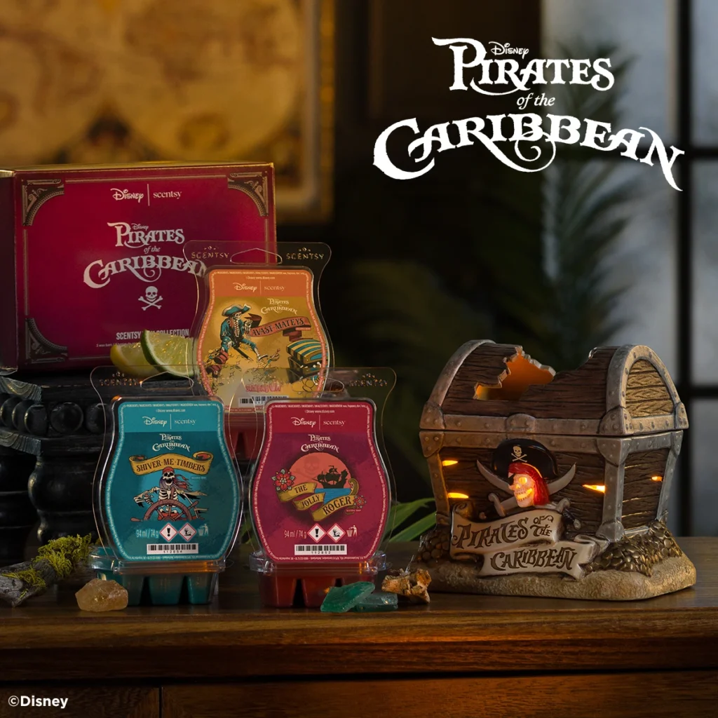 Collection Pirates des caraibes Scentsy