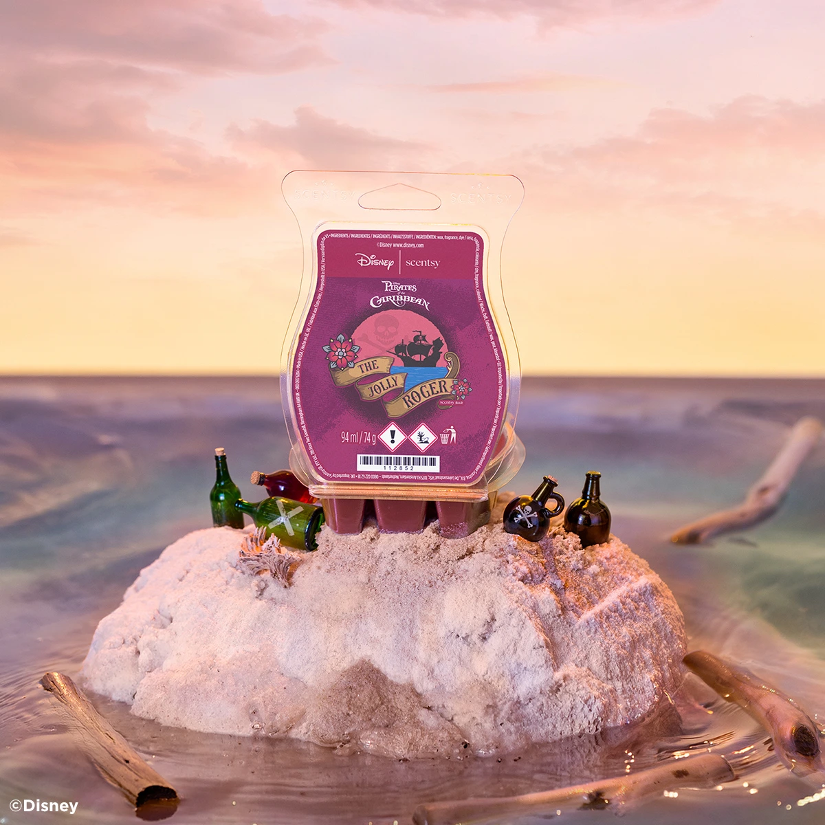 Barre de cire Scentsy The Jolly Roger Pirates des Caraïbes