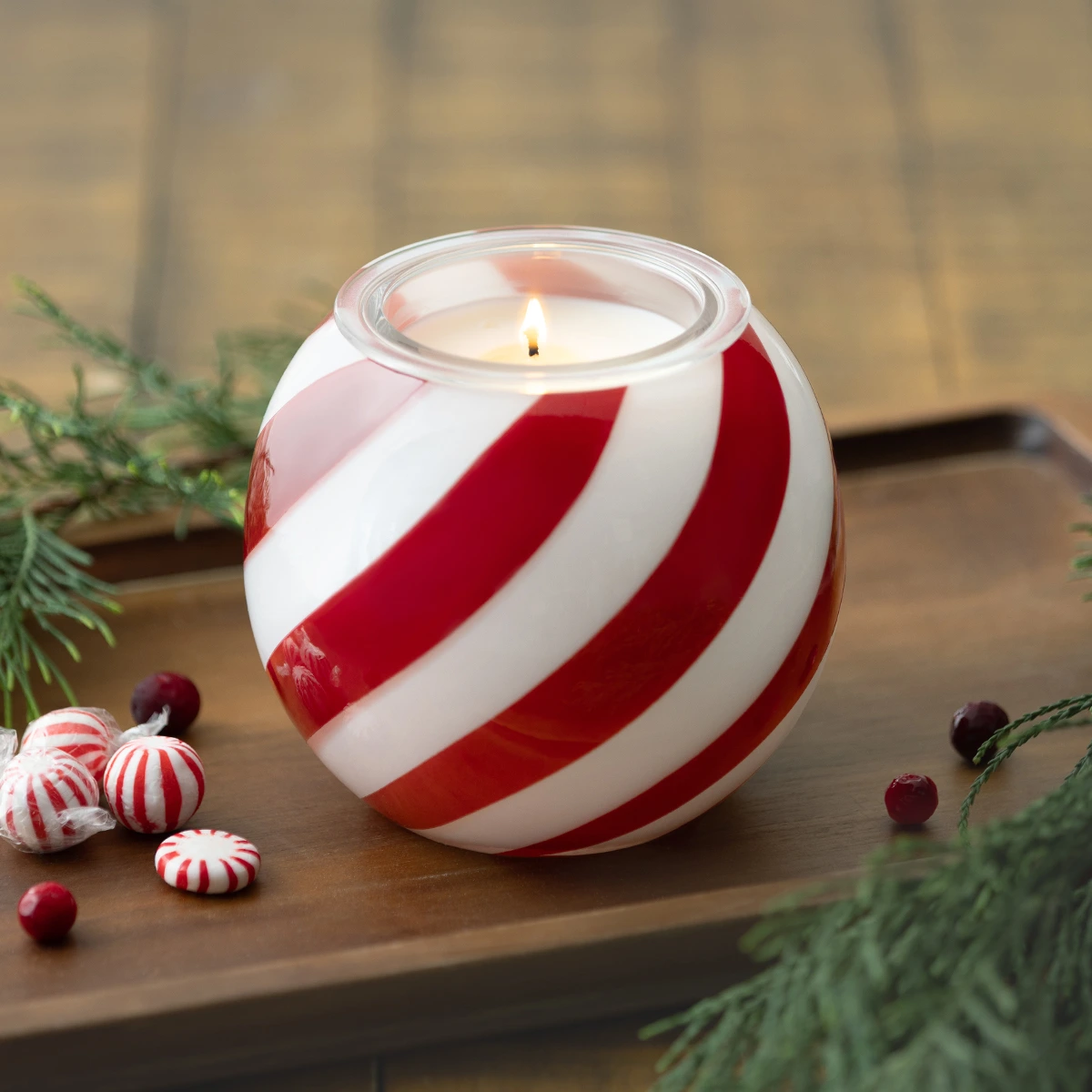 Porte-bougie Candy Cane Swirl Scentsy