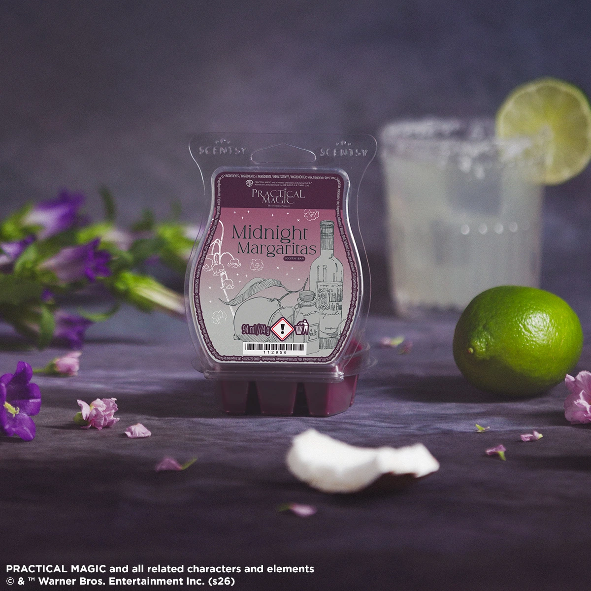 Barre Scentsy Midnight Margaritas, collection Les Ensorceleuses