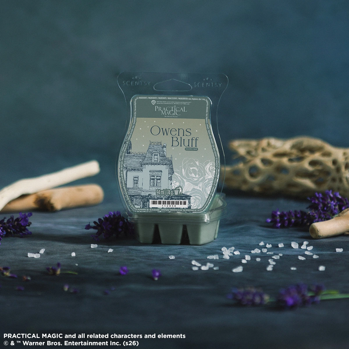 Barre Scentsy Owens Bluff, collection Les Ensorceleuses