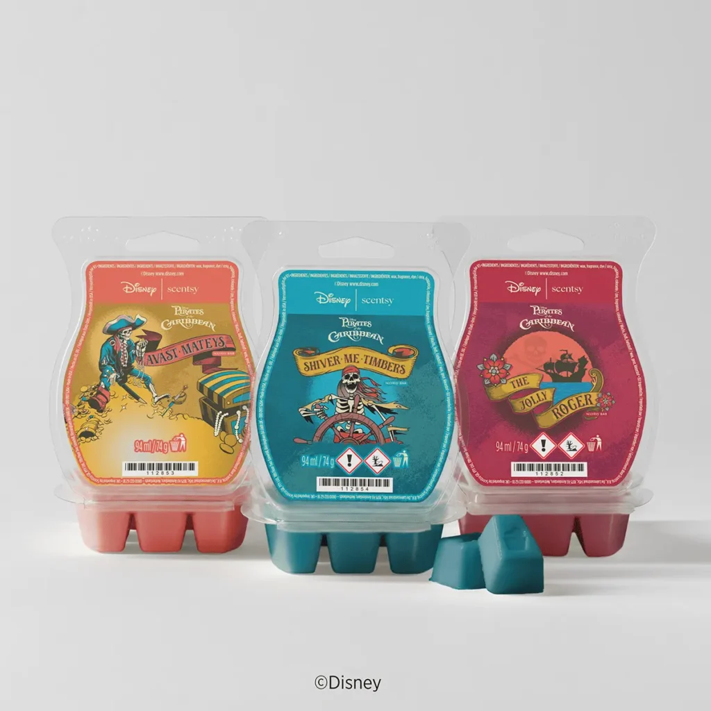 Collection de cire Scentsy– Pirates des Caraïbes de Disney