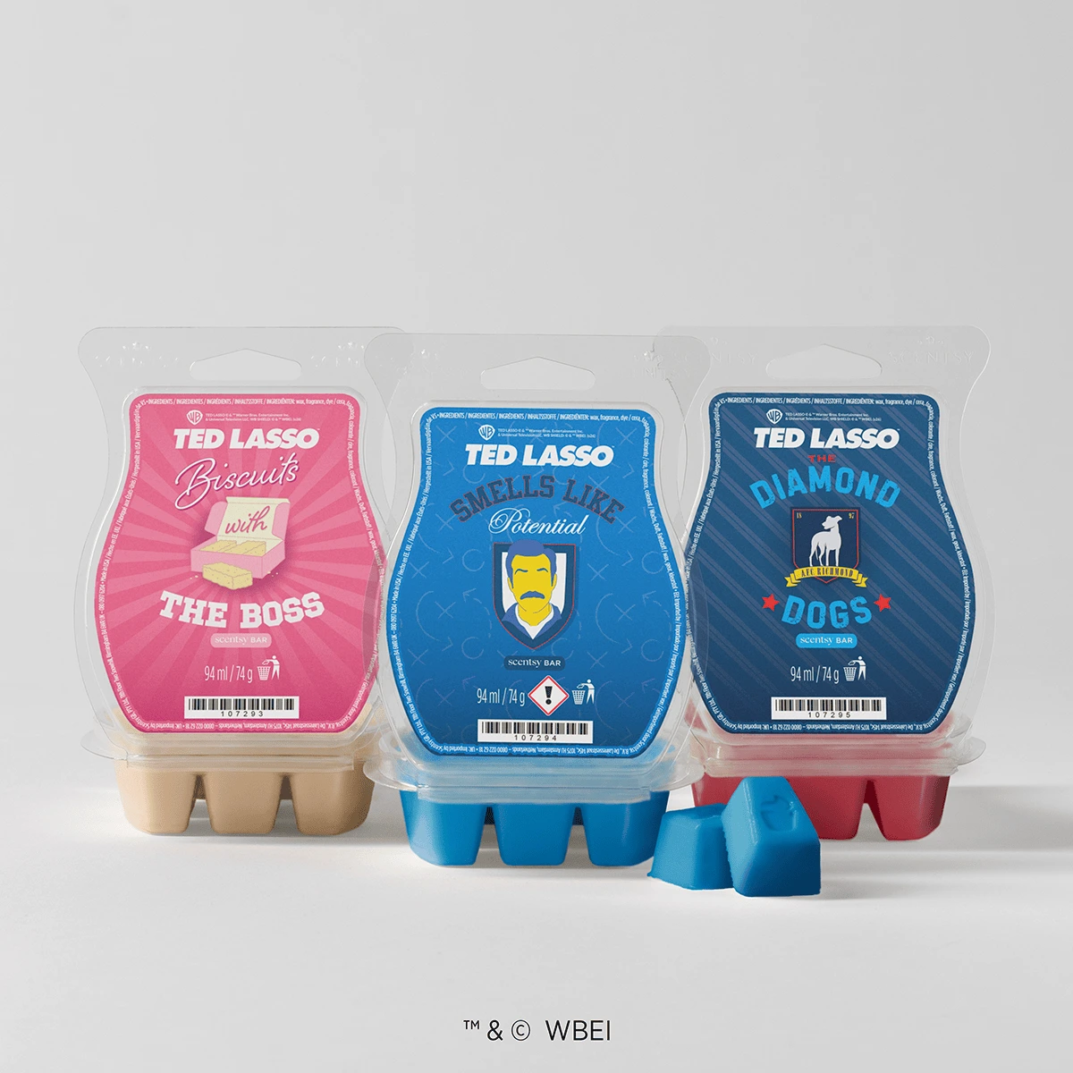 Barres de cire Scentsy Collection Ted Lasso